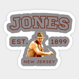 indiana jones college t-shirt • indiana jones and the raiders of the lost ark Sticker